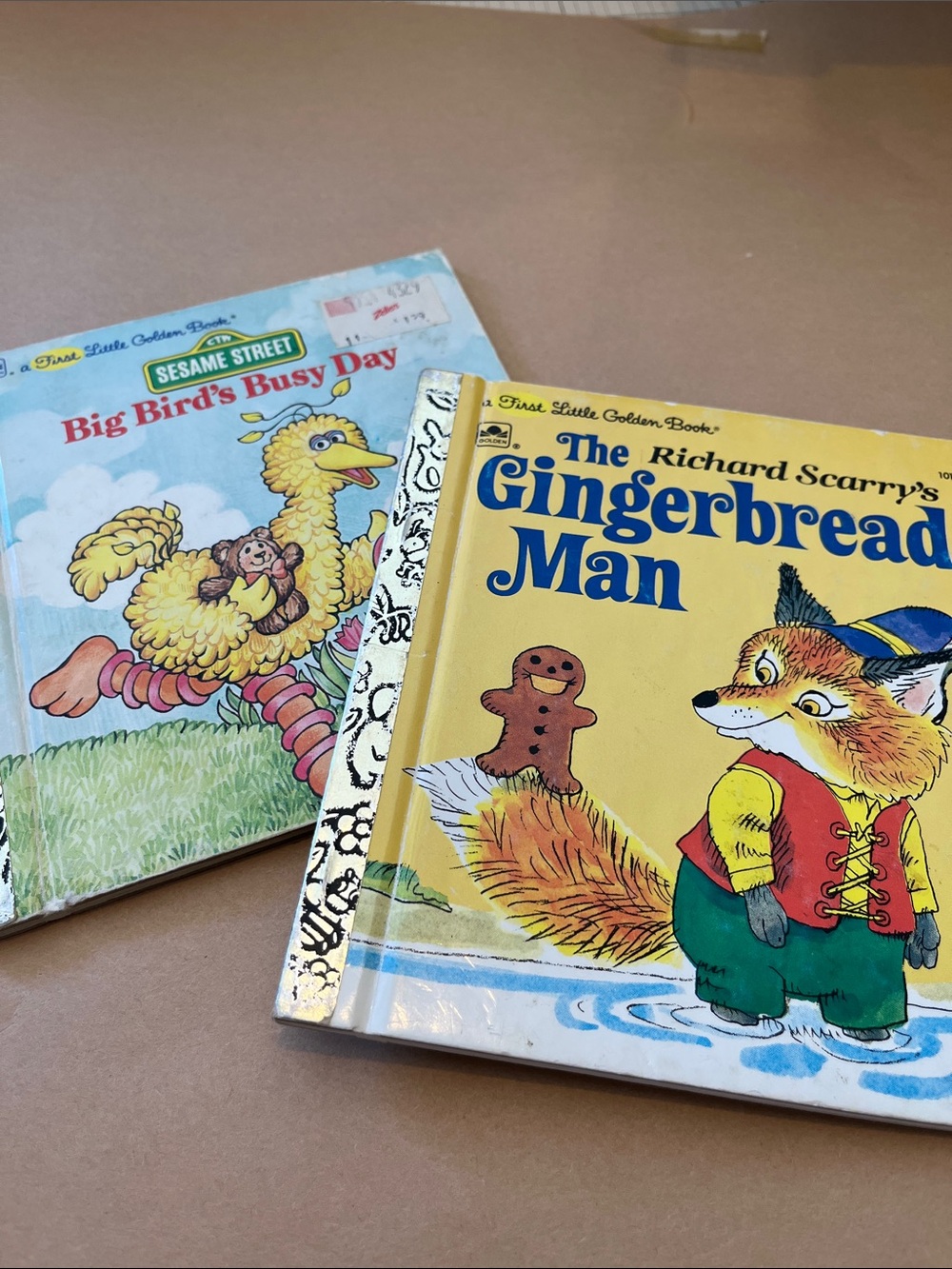 Richard Scarry’s The Gingerbread Man & Sesame Street Big Bird’s Busy Day